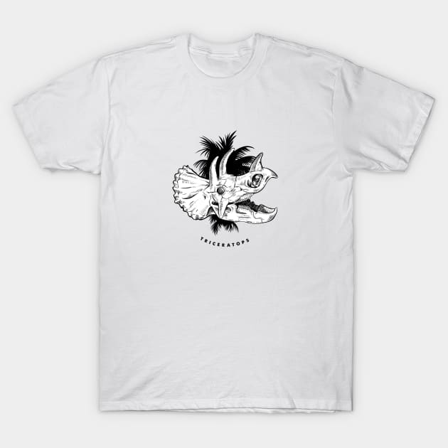 Dino Triceratops T-Shirt by Dandy18